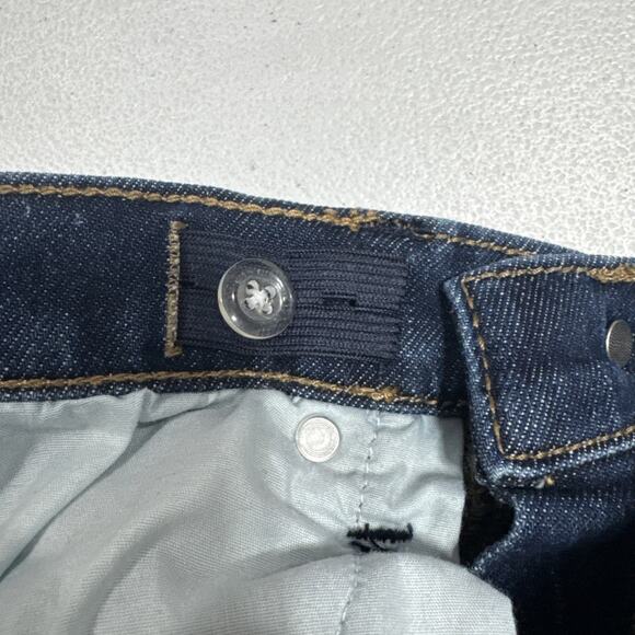 Old Navy Kids 360 Stretch Slim Jeans Boys Size 10 Distressed Blue Denim - Picture 7 of 13